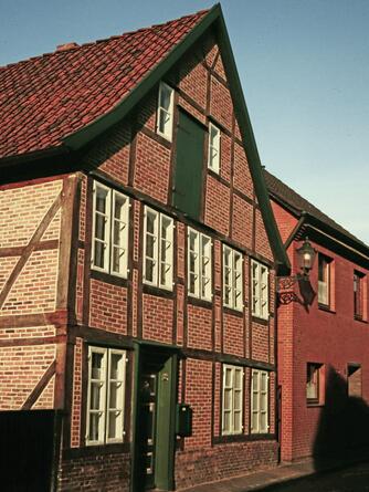 Lauenburg, Fachwerkhaus Elbstrasse, nachher 1993 © Interessengemeinschaft Bauernhaus, Margot und Wolfgang Pauli