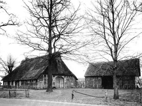 Lilienthal, Hofstelle Gefken vor der Sanierung © Interessengemeinschaft Bauernhaus, Bertold Kirst