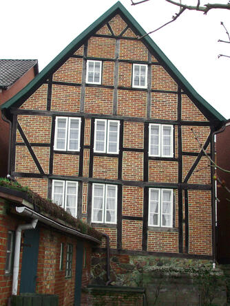 Lauenburg, Fachwerkhaus Elbstrasse, Südseite, nachher 2008 © Interessengemeinschaft Bauernhaus, Margot und Wolfgang Pauli