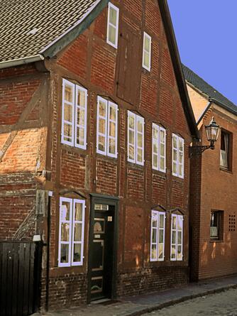 Lauenburg, Fachwerkhaus Elbstrasse, vorher 1987 © Interessengemeinschaft Bauernhaus, Margot und Wolfgang Pauli