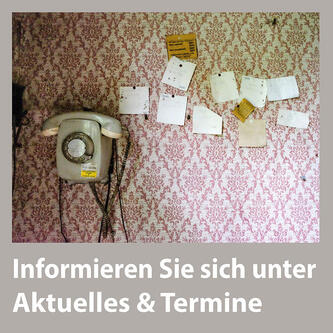 Informieren Sie sich unter: Aktuelles und Termine