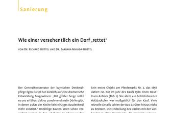 Wie einer versehentlich ein Dorf ‚rettet‘