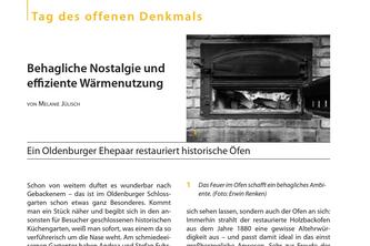 Behagliche Nostalgie und effiziente Wärmenutzung