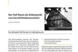 Der Hof-Raum als Ankerpunkt von Geschichtsbewusstsein