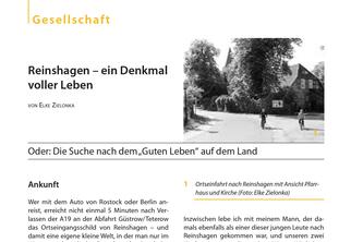 Reinshagen – ein Denkmal voller Leben