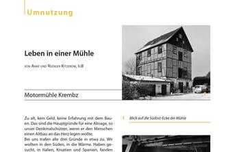 Leben in einer Mühle