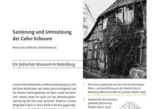 Sanierung und Umnutzung der Cohn-Scheune