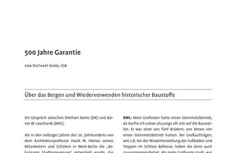 500 Jahre Garantie