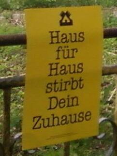 Haus für Haus Plakat