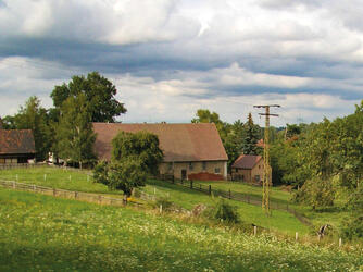 Scheune des Hofes Erler in Thüringen, © Dr. Axel Erler