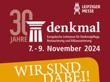 denkmal-Messe 2024 in Leipzig: Wir sind dabei!